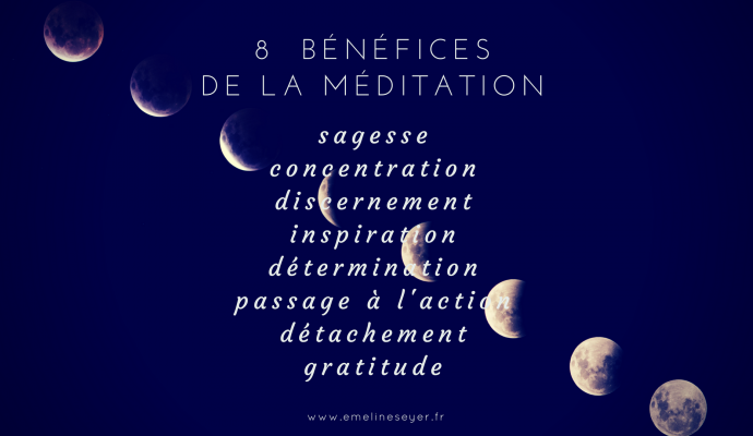 8 bénéfices de la méditation